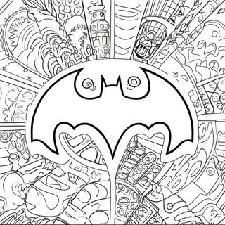 Pagina Para Colorir Do Logo Do Batman 27553-25083