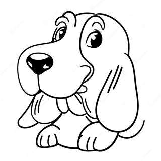 Pagina Para Colorir De Basset Hound 27583-25106