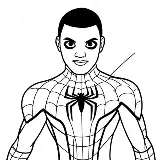 Pagina Para Colorir Do Miles Morales Como Homem Aranha 27763-25252