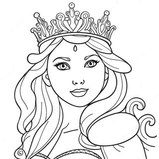 Pagina Para Colorir Da Princesa Da Neve 27823-25299