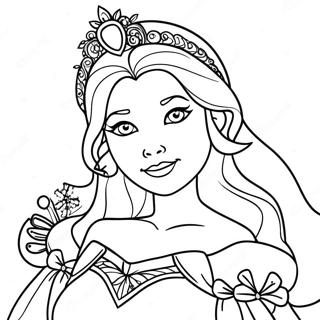 Pagina Para Colorir Da Princesa Da Neve Brilhante 27824-25301