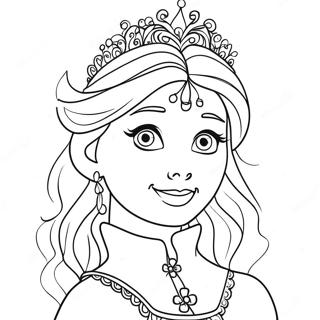 Pagina Para Colorir Da Princesa Da Neve Brilhante 27824-25302