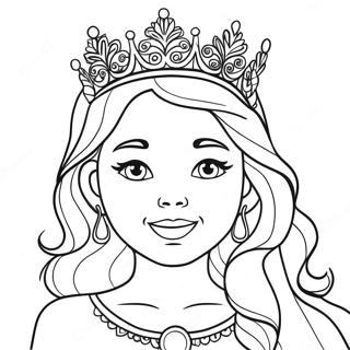 Pagina Para Colorir Da Princesa Da Neve Brilhante 27824-25304