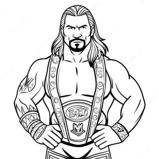 Pagina Para Colorir Da Wwe 27833-25307