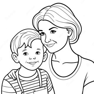 Pagina Para Colorir De Mae E Filho 27874-25330