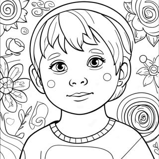 Pagina Para Colorir Da Conscientizacao Sobre O Autismo 2787-2267