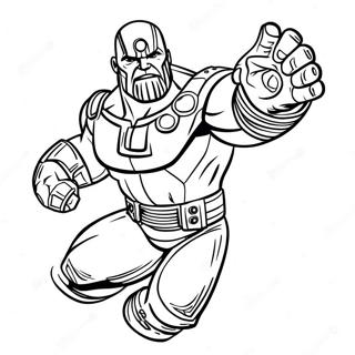 Pagina Para Colorir Do Thanos Com A Manopla Do Infinito 27885-25341