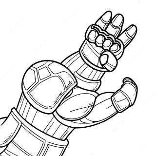 Pagina Para Colorir Do Thanos Com A Manopla Do Infinito 27885-25343