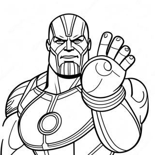 Pagina Para Colorir Do Thanos Com A Manopla Do Infinito 27885-25344