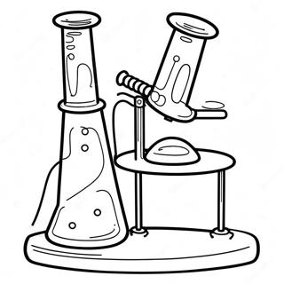 Pagina Para Colorir De Equipamentos De Laboratorio De Ciencias 27934-25380