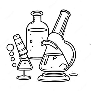 Pagina Para Colorir De Experimento Cientifico Colorido 27935-25381