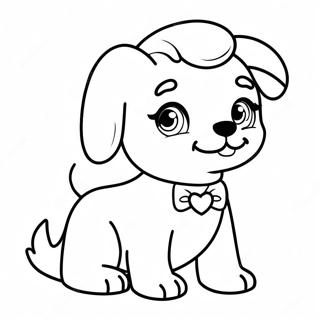 Cachorrinho Barbie Páginas Para Colorir