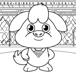 Pagina Para Colorir Do Mascote Do Denver Nuggets 28005-25438