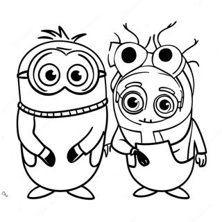 Pagina Para Colorir Minions Dos Estudios Universal 28045-25469