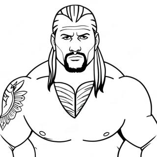 Pagina Para Colorir Wwe 28064-25484