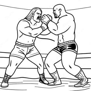 Pagina Para Colorir Superstars Da Wwe Em Acao 28065-25488