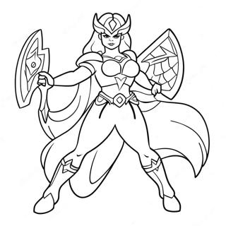 Pagina Para Colorir She Ra Em Armadura De Batalha 28075-25494