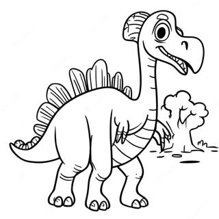 Pagina Para Colorir Therizinosaurus 28084-25499