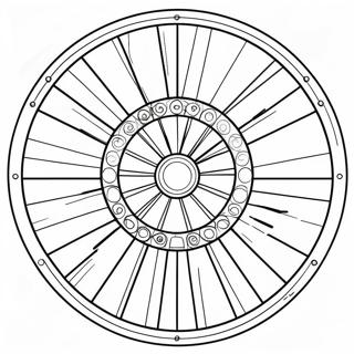 Pagina Para Colorir Da Roda De Piao Colorida 28115-25525