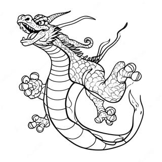 Pagina Para Colorir Do Majestoso Shenron Voando 28145-25549