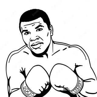 Muhammad Ali Páginas Para Colorir