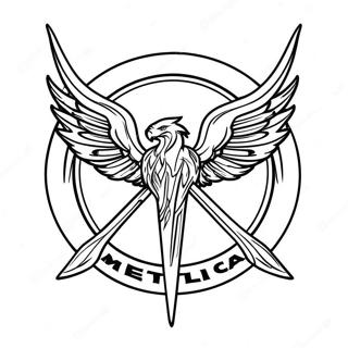 Pagina Para Colorir O Logo Do Metallica 28184-25578