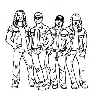 Pagina Para Colorir Os Membros Da Banda Metallica 28185-25582