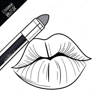 Pagina Para Colorir Labios 28204-25594