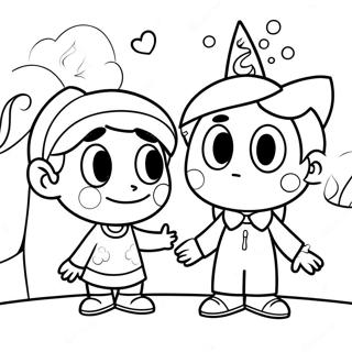 Pagina Para Colorir Timmy Turner E Os Padrinhos Magicos 28286-25654