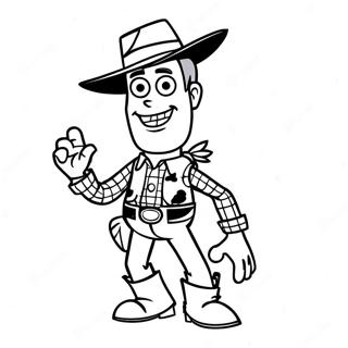 Pagina Para Colorir Woody Em Fantasia Assustadora 28296-25661