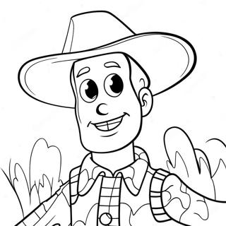 Pagina Para Colorir Woody Em Fantasia Assustadora 28296-25663