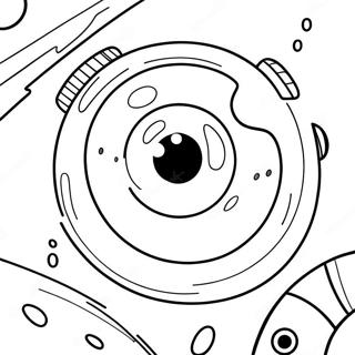 Pagina Para Colorir Galaxia Com Tema Espacial 28355-25707