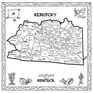 Kentucky Páginas Para Colorir