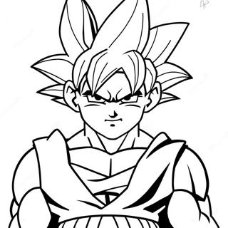 Pagina Para Colorir Goku Super Saiyajin 4 28405-25748