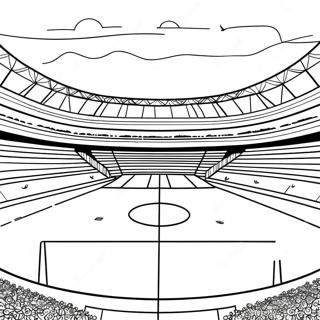 Campo De Futebol Páginas Para Colorir