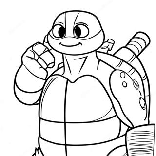 Tmnt 2012 Páginas Para Colorir