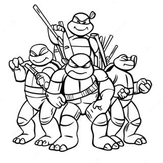 Pagina Para Colorir Tmnt 2012 28465-25794