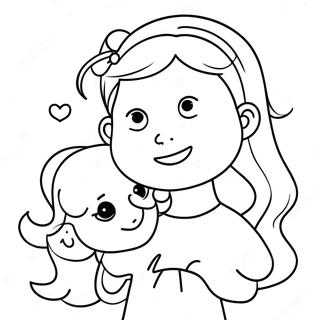 Pagina Para Colorir Eu Amo Minha Filha 28495-25820