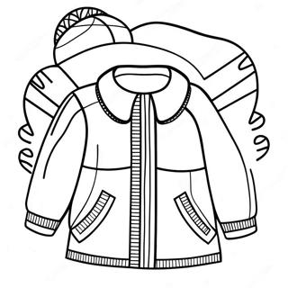 Pagina Para Colorir De Roupas De Inverno 28576-25876