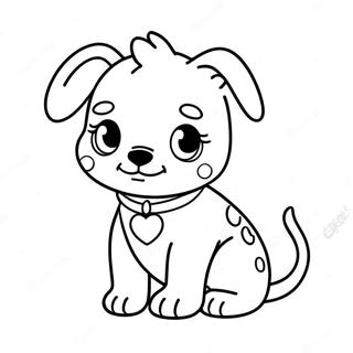 Pagina Para Colorir De Cachorrinho Bsd Fofo 28637-25927