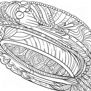 Pagina Para Colorir De Design De Pulseira De Amizade Colorida 28647-25933