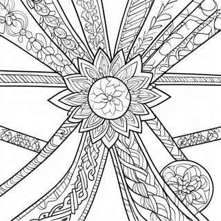 Pagina Para Colorir De Design De Pulseira De Amizade Colorida 28647-25934