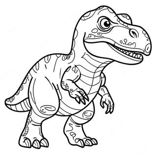 Pagina Para Colorir De T Rex 2868-2322