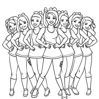 Pagina Para Colorir Das Cheerleaders Do Houston Texans 28717-25989