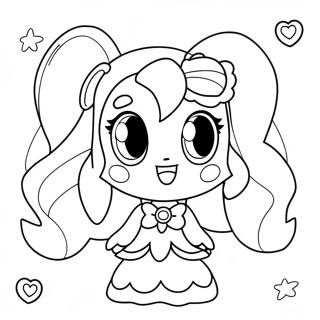 Pagina Para Colorir Da Transformacao Magica De Precure 28747-26013