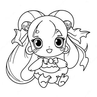 Pagina Para Colorir Da Transformacao Magica De Precure 28747-26014