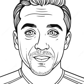 Pagina Para Colorir De Xavi 28776-26034