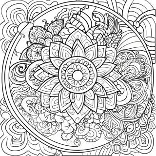 Pagina Para Colorir De Mandala De Atencao Plena 28787-26045