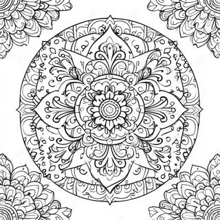 Pagina Para Colorir De Mandala De Atencao Plena 28787-26046