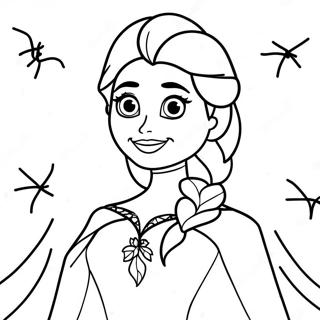 Pagina Para Colorir Da Elsa Em Fantasia Assustadora 28817-26071